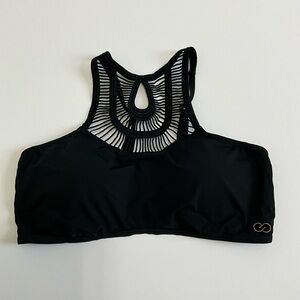 CALIA by Carrie Underwood Black Swim Top